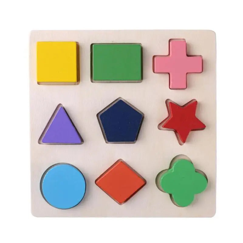 Puzzle Montessori – Formes & Couleurs