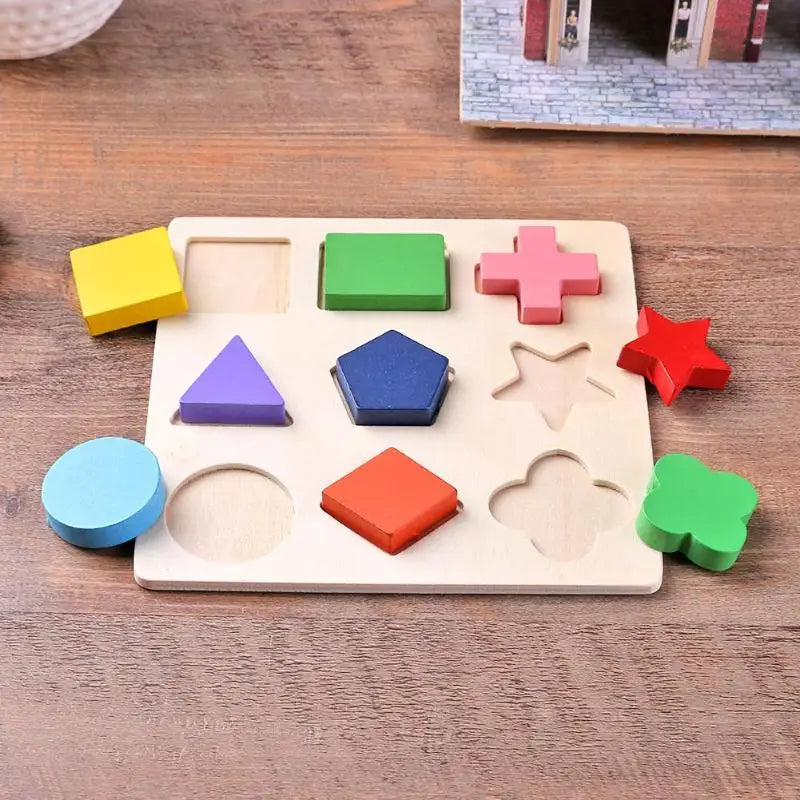 Puzzle Montessori – Formes & Couleurs