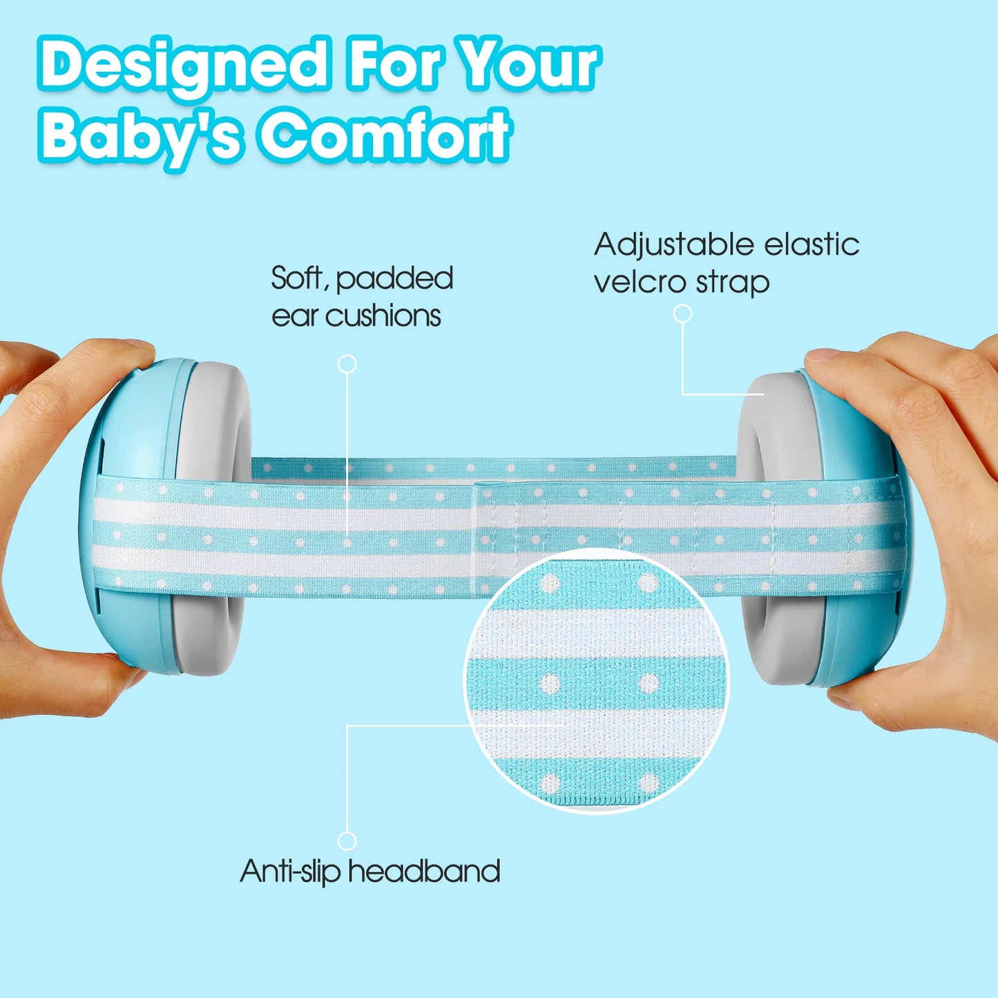 Casque anti-bruit - Bébé casque insonorisé