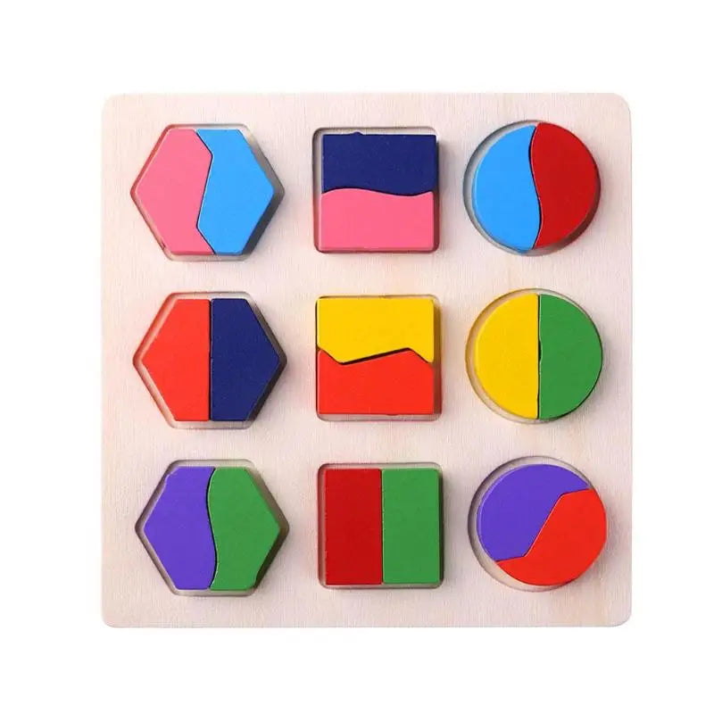 Puzzle Montessori – Formes & Couleurs