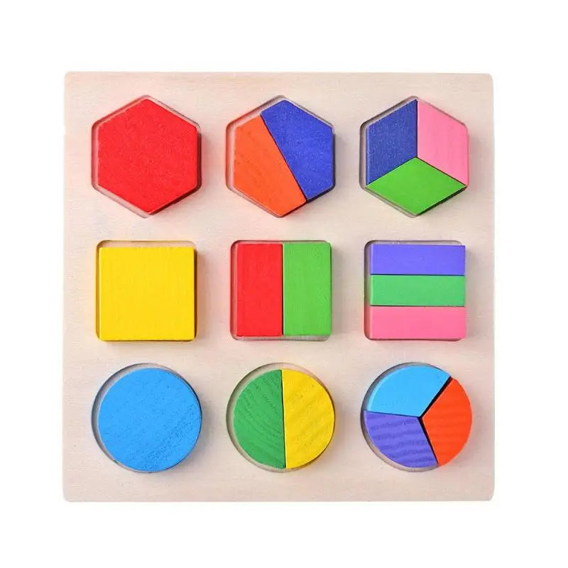 Puzzle Montessori – Formes & Couleurs