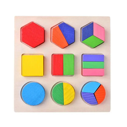 Puzzle Montessori – Formes & Couleurs