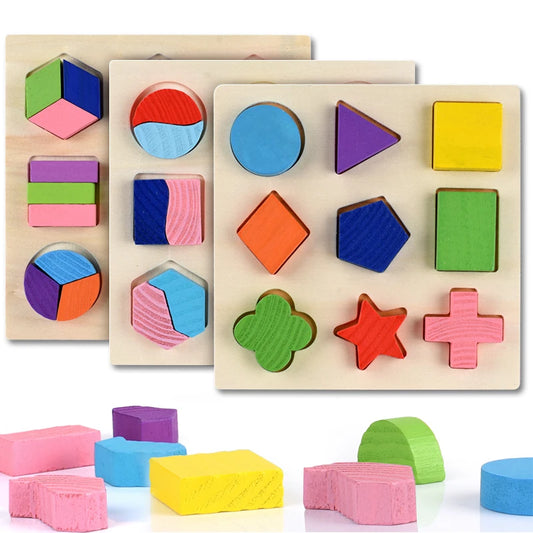 Puzzle Montessori – Formes & Couleurs
