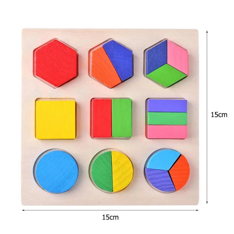 Puzzle Montessori – Formes & Couleurs