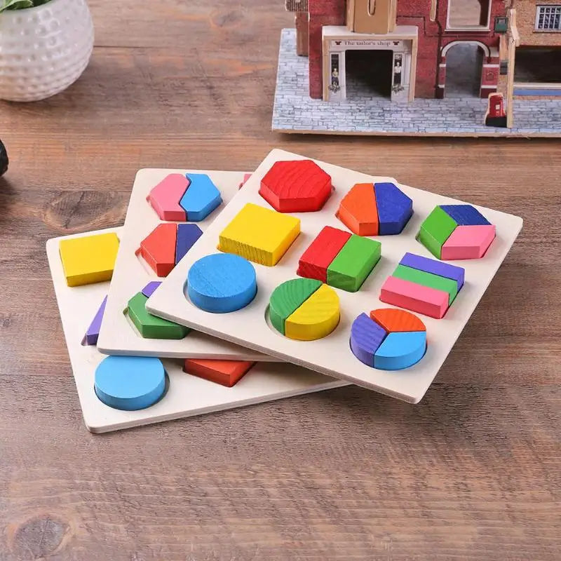 Puzzle Montessori – Formes & Couleurs