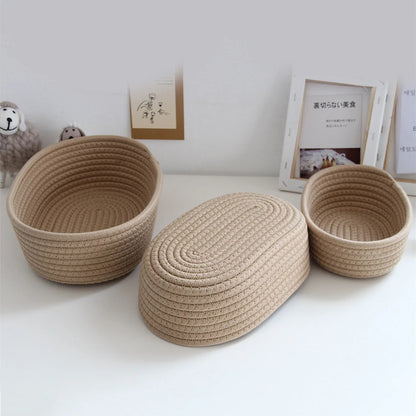 Panier de rangement en Corde Coton - Douceur et Organisation