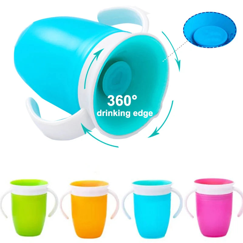 Tasse d’apprentissage 360° – Antifuite & Ergonomique