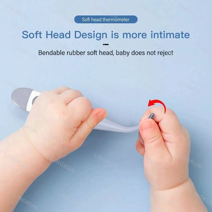 Thermomètre Digital souple & Rapide - Prise de Température en 10 secondes