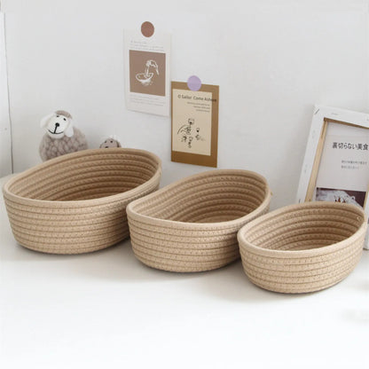 Panier de rangement en Corde Coton - Douceur et Organisation