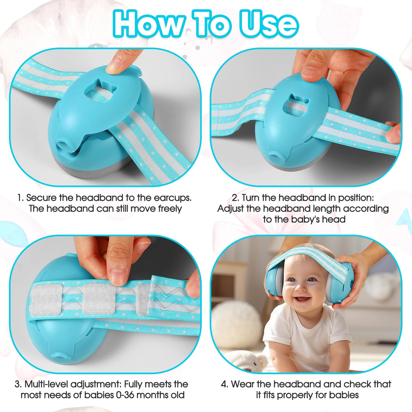 Casque anti-bruit - Bébé casque insonorisé
