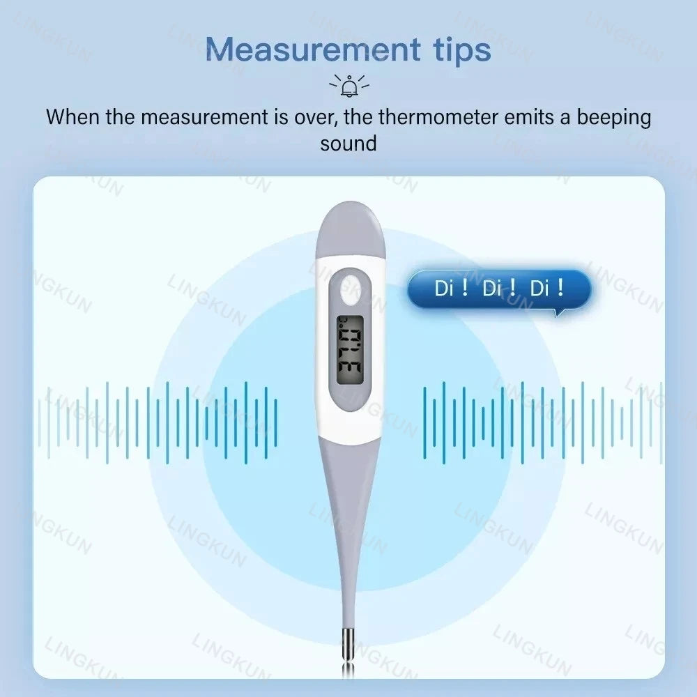 Thermomètre Digital souple & Rapide - Prise de Température en 10 secondes