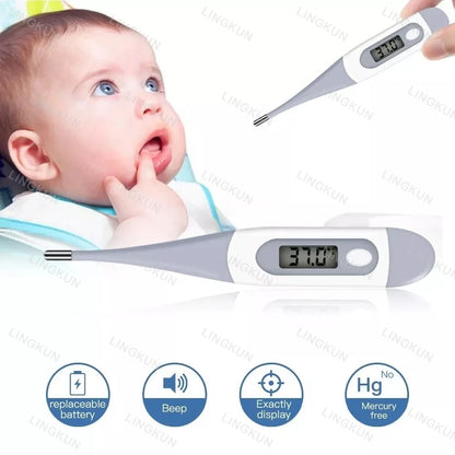 Thermomètre Digital souple & Rapide - Prise de Température en 10 secondes