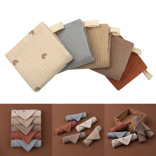 Lot de 5 Langes en Mousseline de Coton – Douceur et Praticité