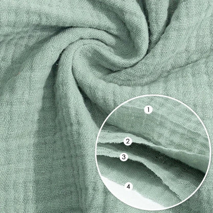 Lot de 5 Langes en Mousseline de Coton – Douceur et Praticité